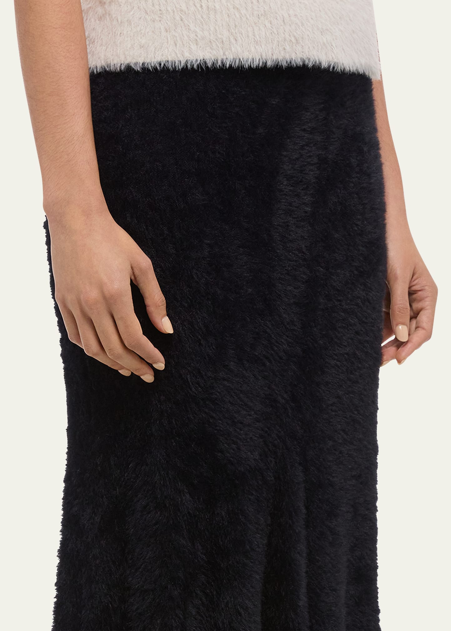 Eyelash Knit Maxi Skirt - 5