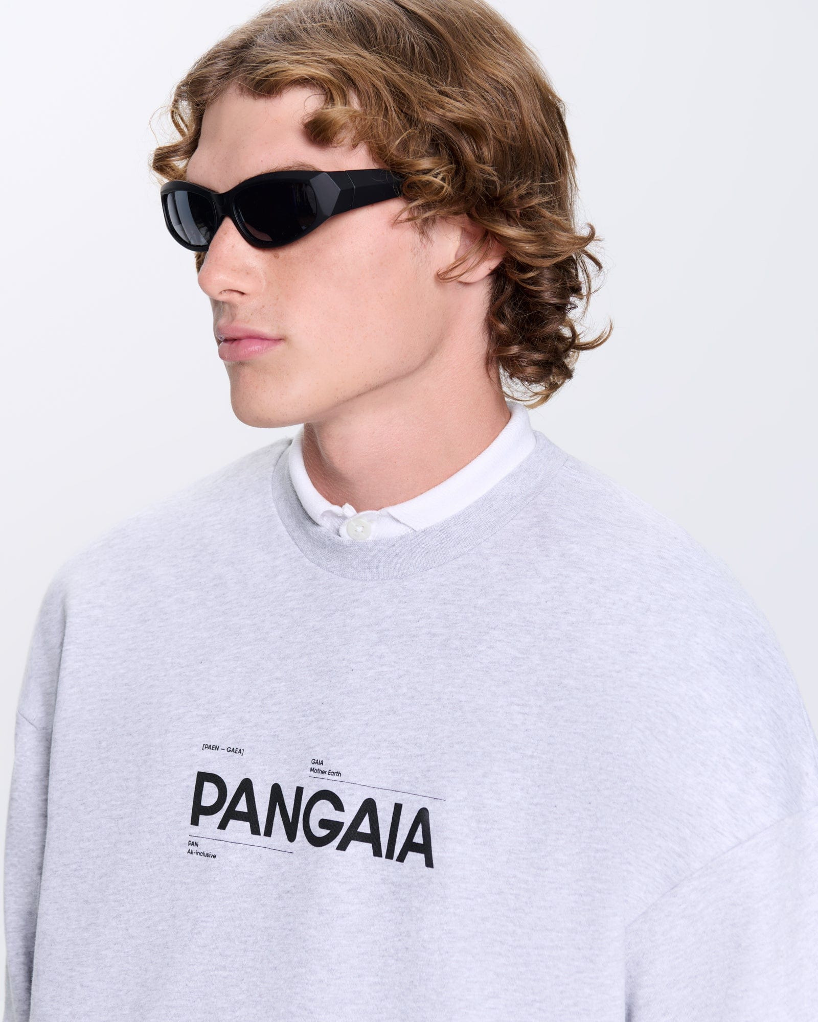 Mens 365 Midweight Definition Sweatshirt - Grey Marl - 4