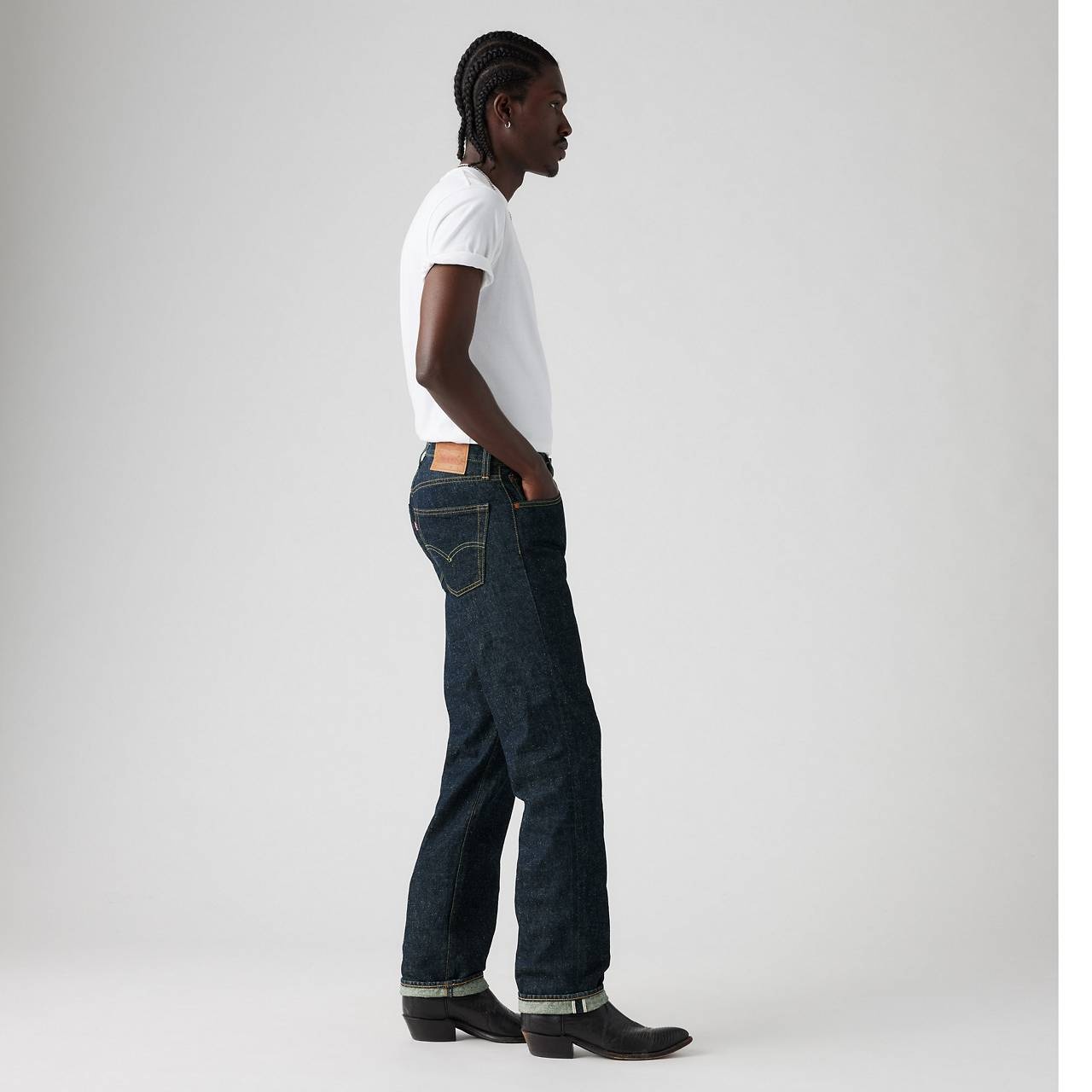 501® ORIGINAL FIT SELVEDGE MEN'S JEANS - 6