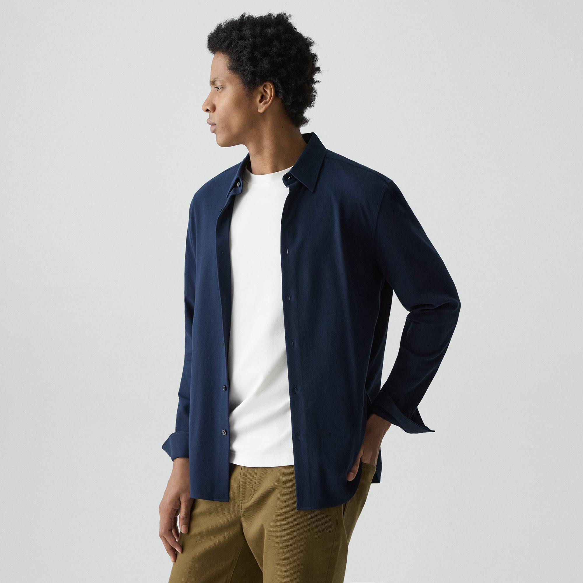 Sylvain Shirt in Structure Twill - 3