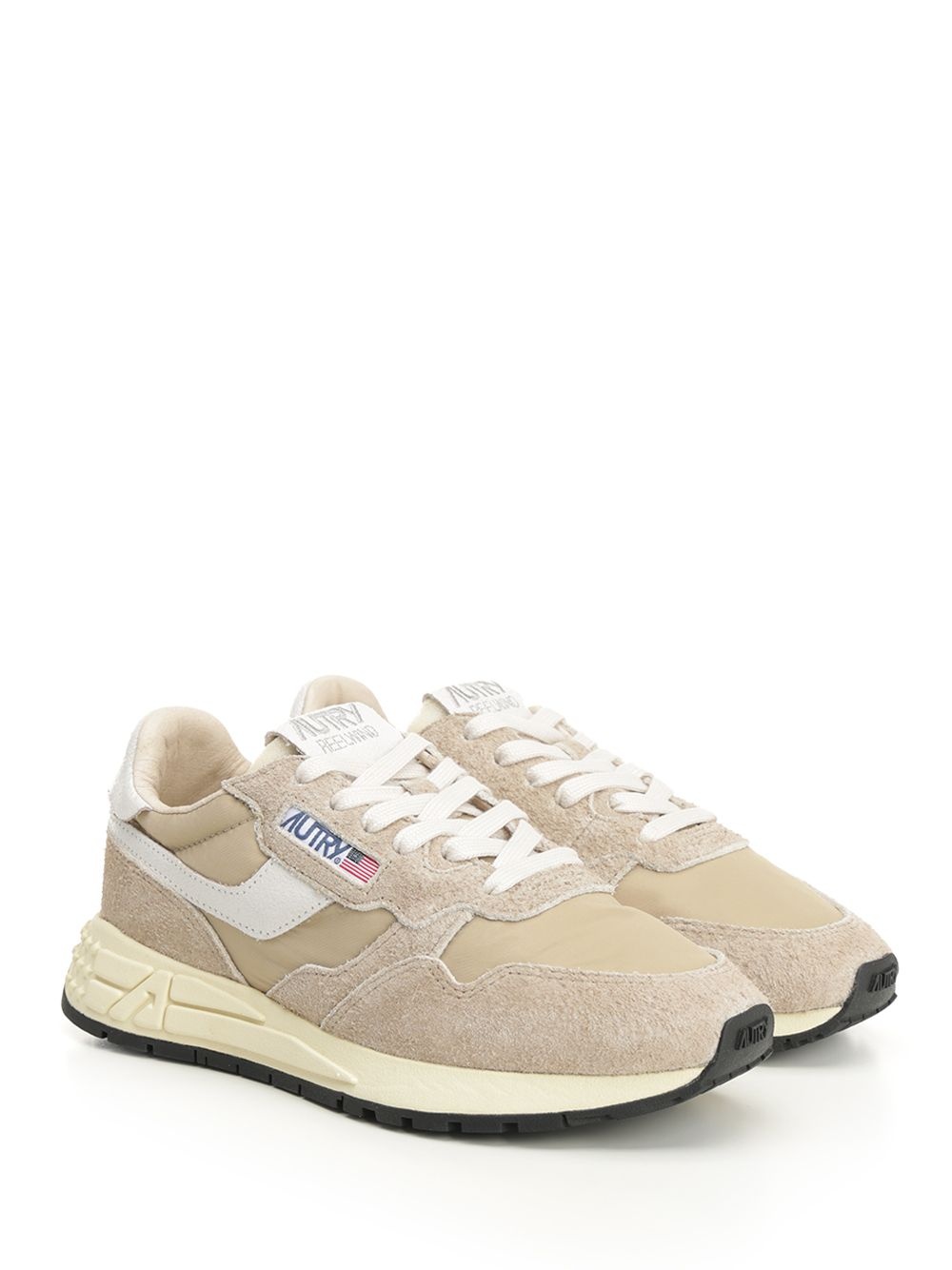 Reelwind Low Wom Ut12 Suede/Net Plugh/Zephyr Sneakers Beige - 2