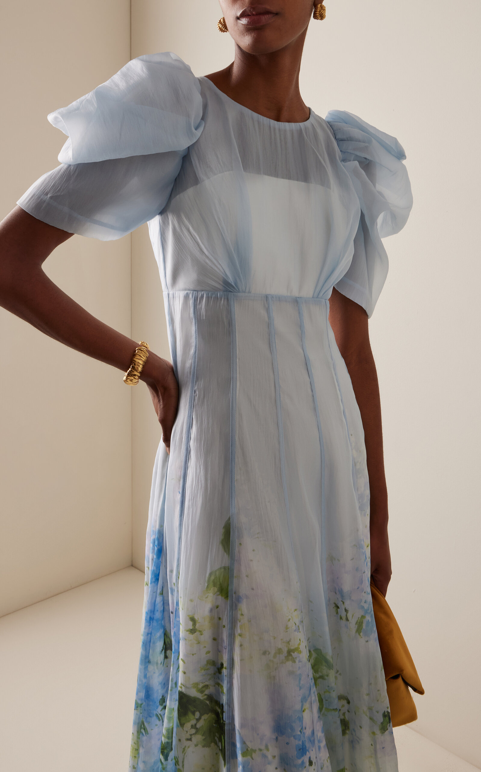 Clementine Midi Dress blue - 3