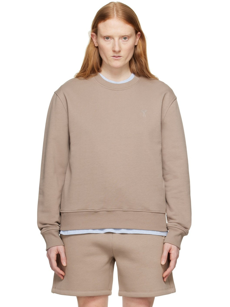 Taupe Ami de Cœur Sweatshirt 1