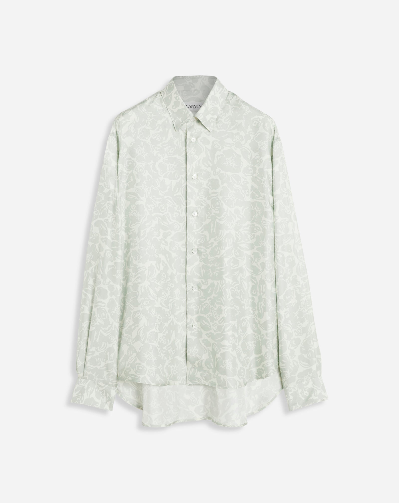 PRINTED OVERSIZED SHIRT - 1