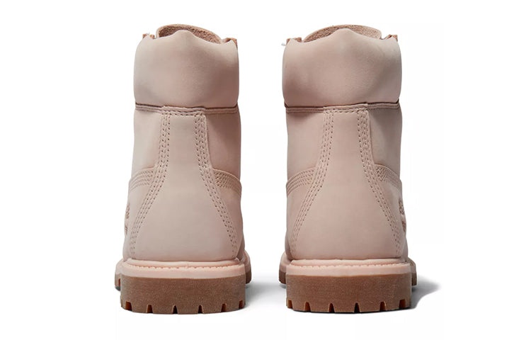 (WMNS) Timberland Premium 6 Inch Waterproof Boots 'Light Pink Nubuck' A5SRF662 - 5