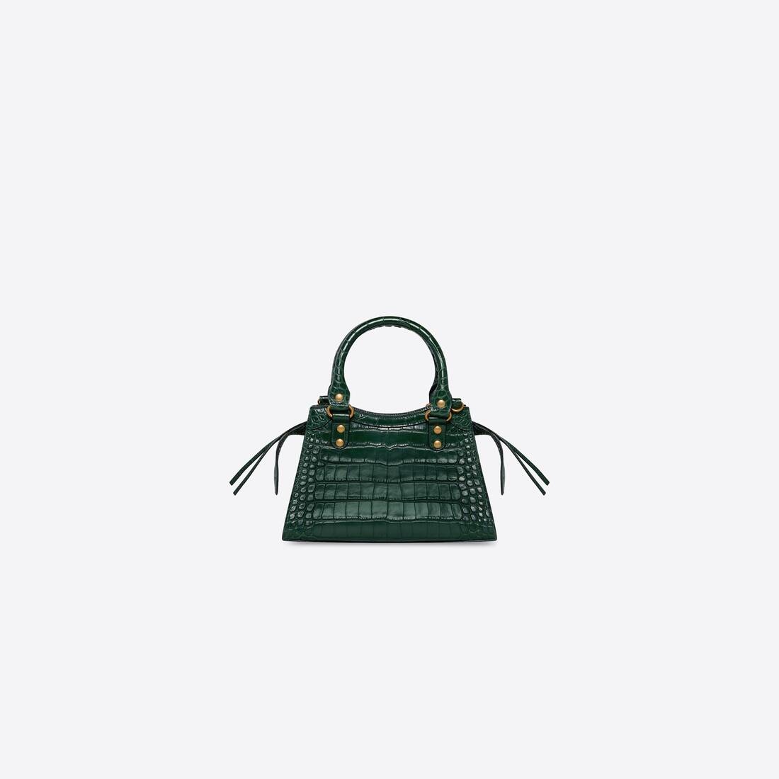 Women's Neo Classic Xs Handbag Crocodile Embossed in Green - 2