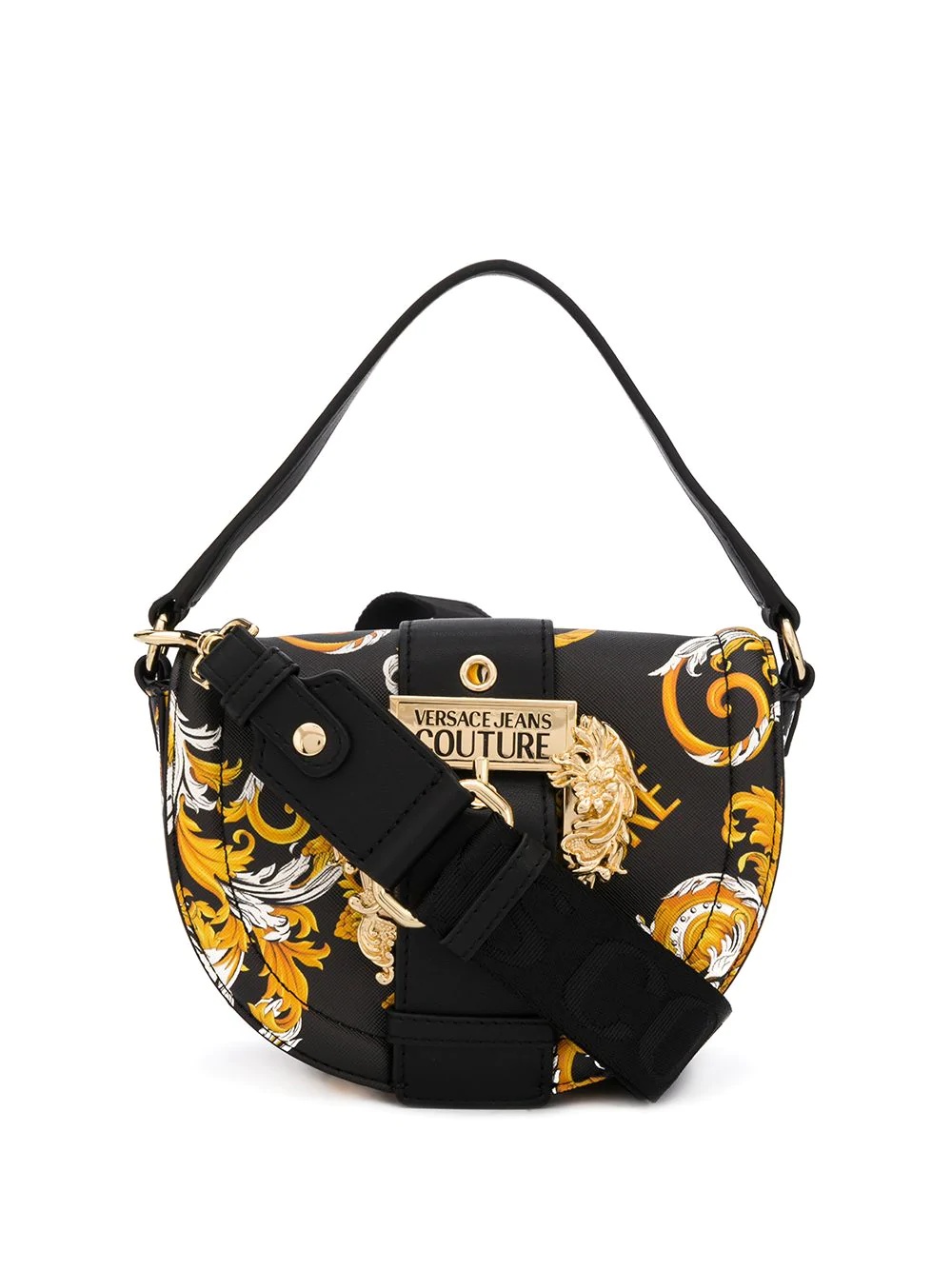 baroque print shoulder bag - 1