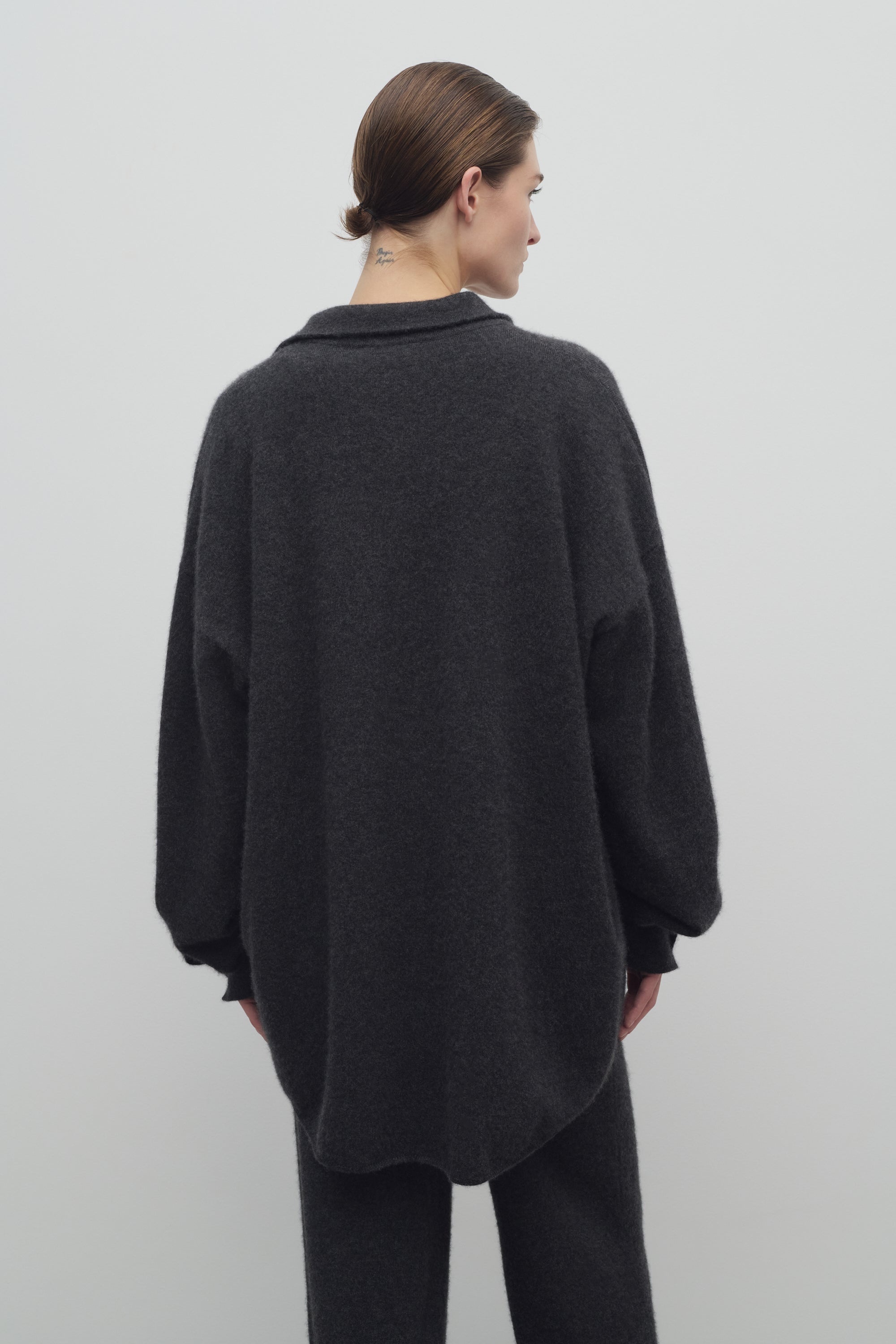 Janak Top in Silk, Cashmere, and Cotton - 5