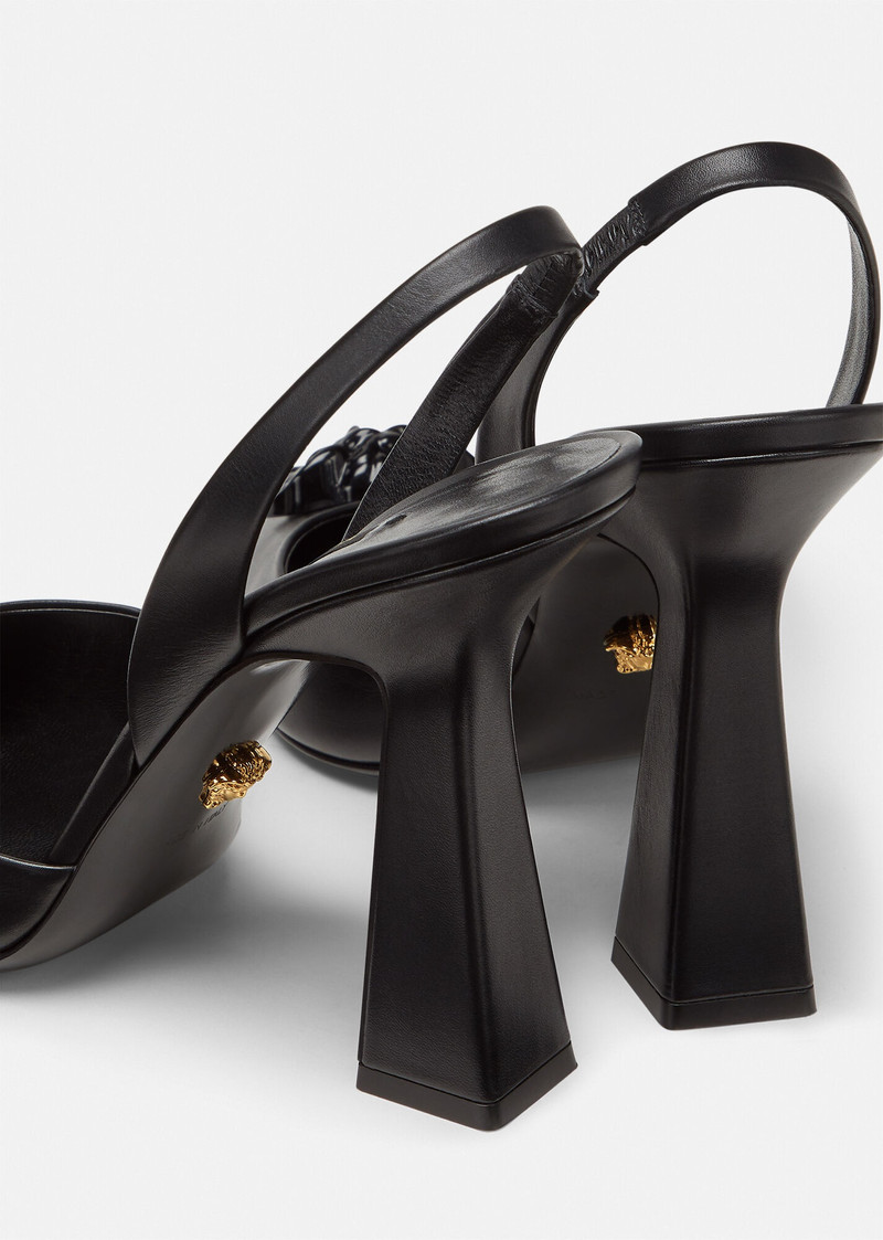La Medusa Sling-Back Pumps 4