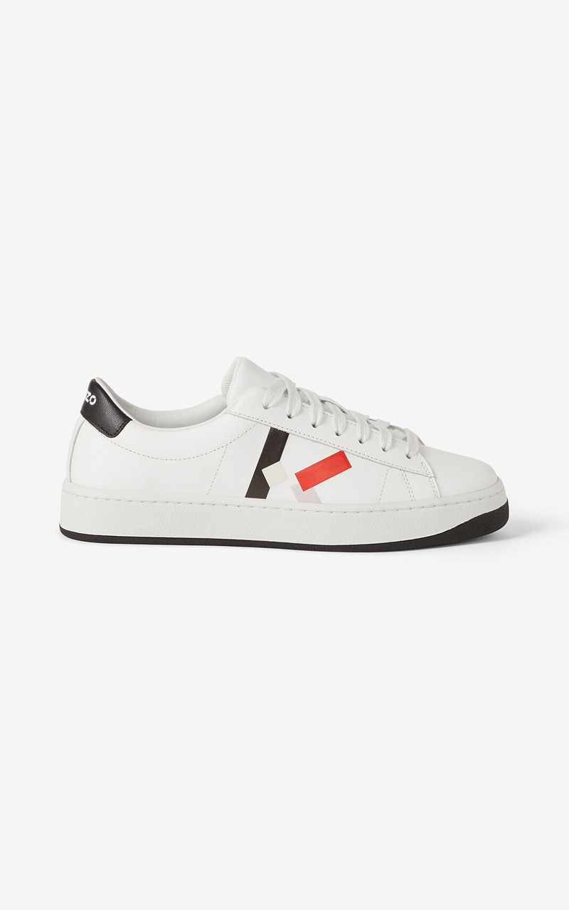 Leather KENZO Kourt K Logo sneakers 1
