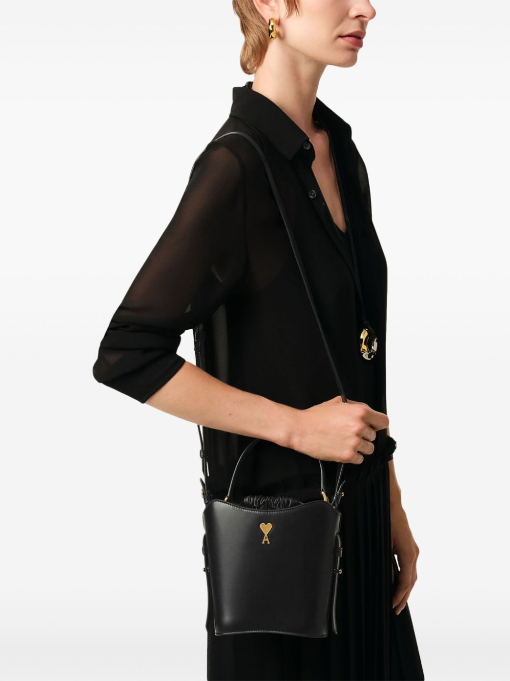 mini Paris Paris bucket bag - 2