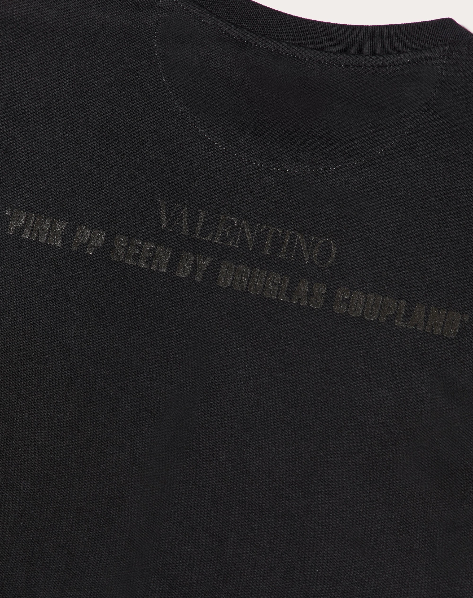COTTON T-SHIRT WITH « I MISS MY PRE-INTERNET BRAIN » PRINT BY DOUGLAS COUPLAND - 5