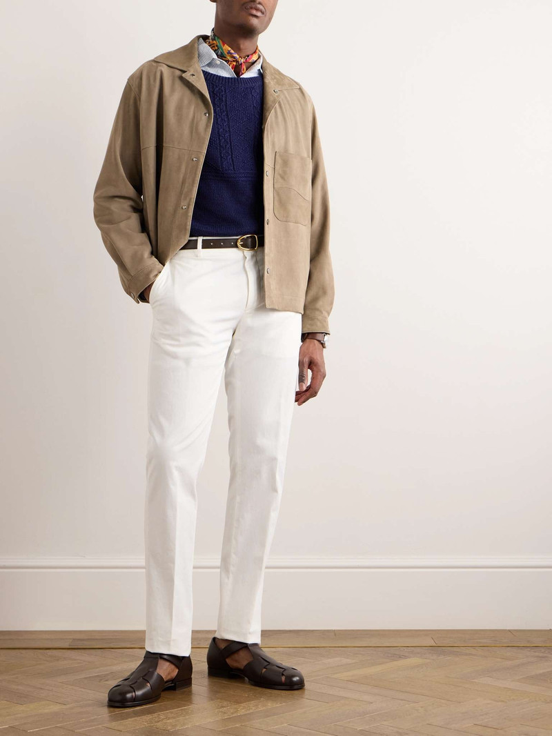 Ralph Lauren Cable-Knit Linen and Silk-Blend Sweater outlook