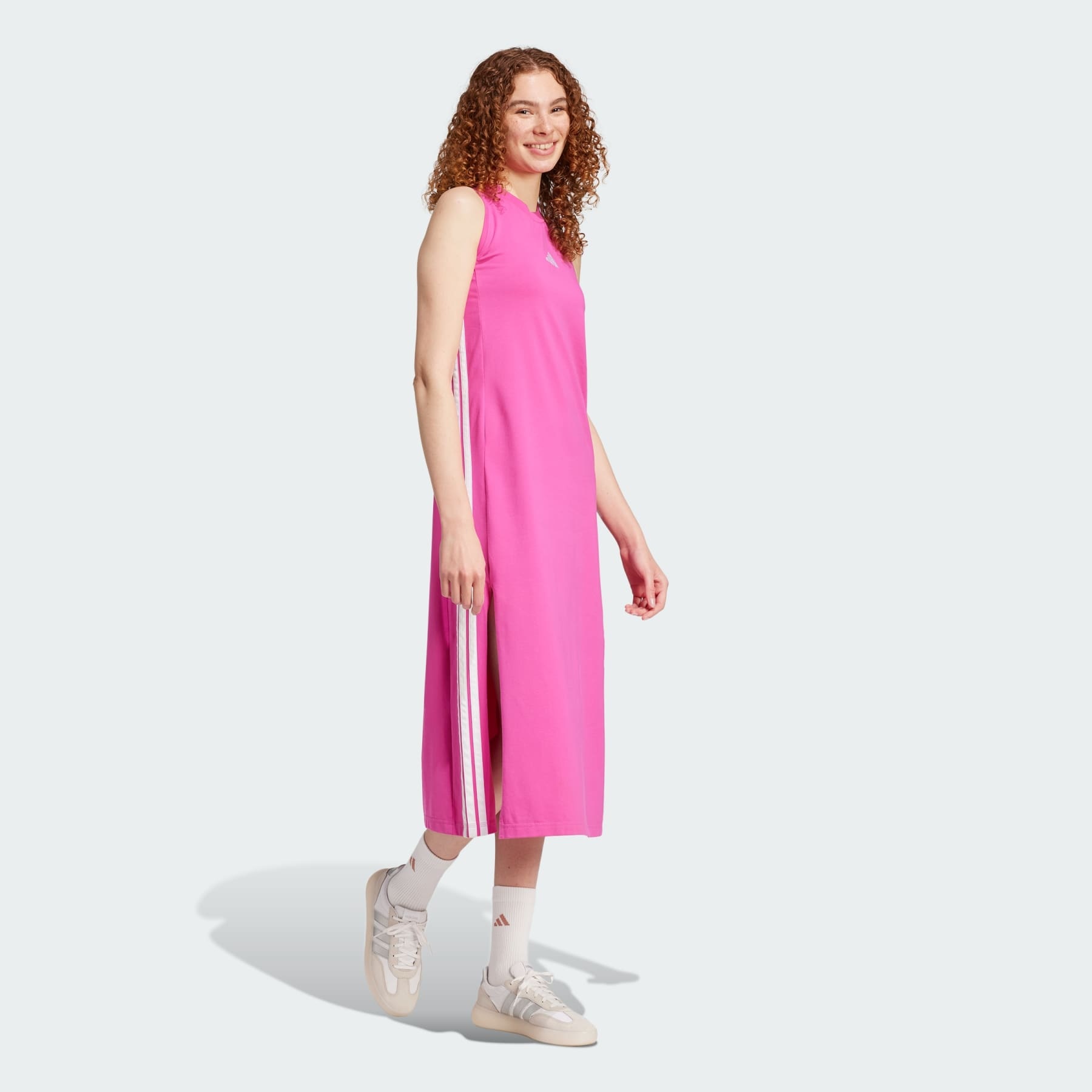 Essentials 3-Stripes Long Racerback Dress - 4