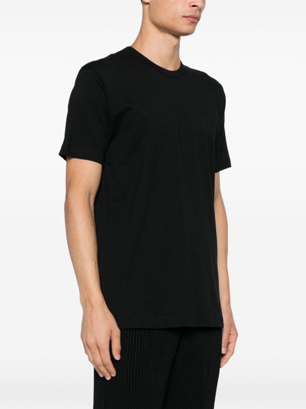 patch-lettering T-shirt - 4
