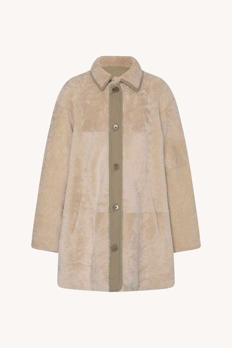 Aurelia 코트 에 shearling 과 나일론 - 1