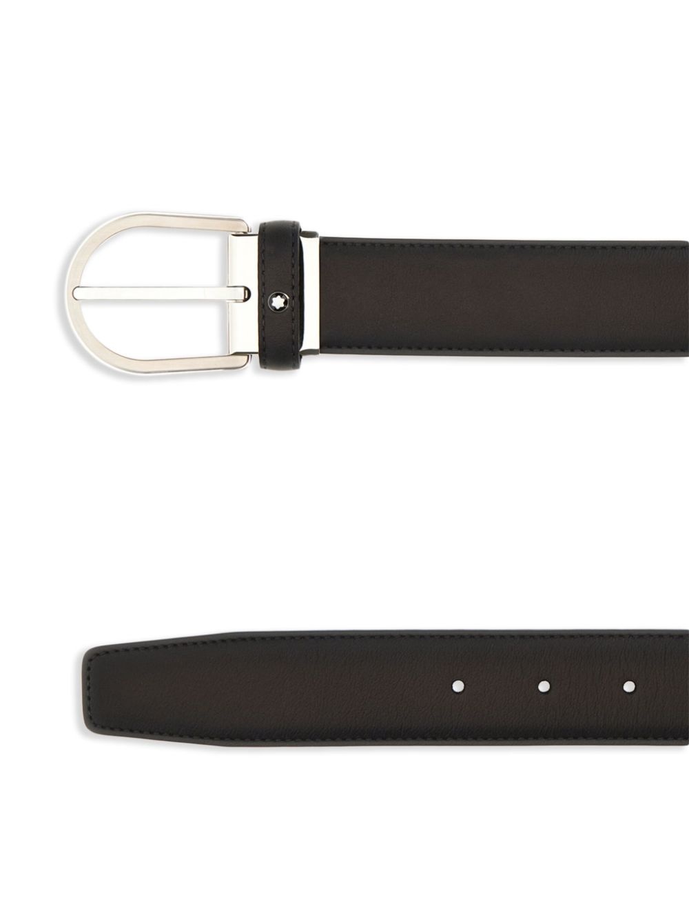 reversible leather belt - 2