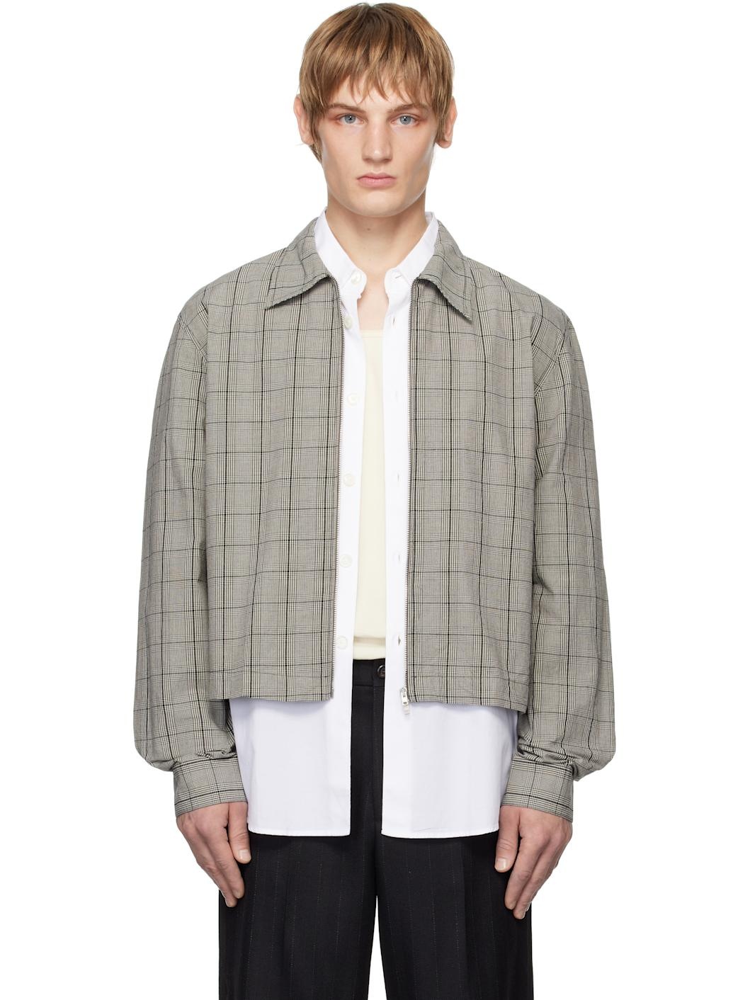 K*n様 OUR LEGACY ストライプジッパーシャツ Our Legacy OUR LEGACY アワーレガシー 22SS BORROWED SHIRT