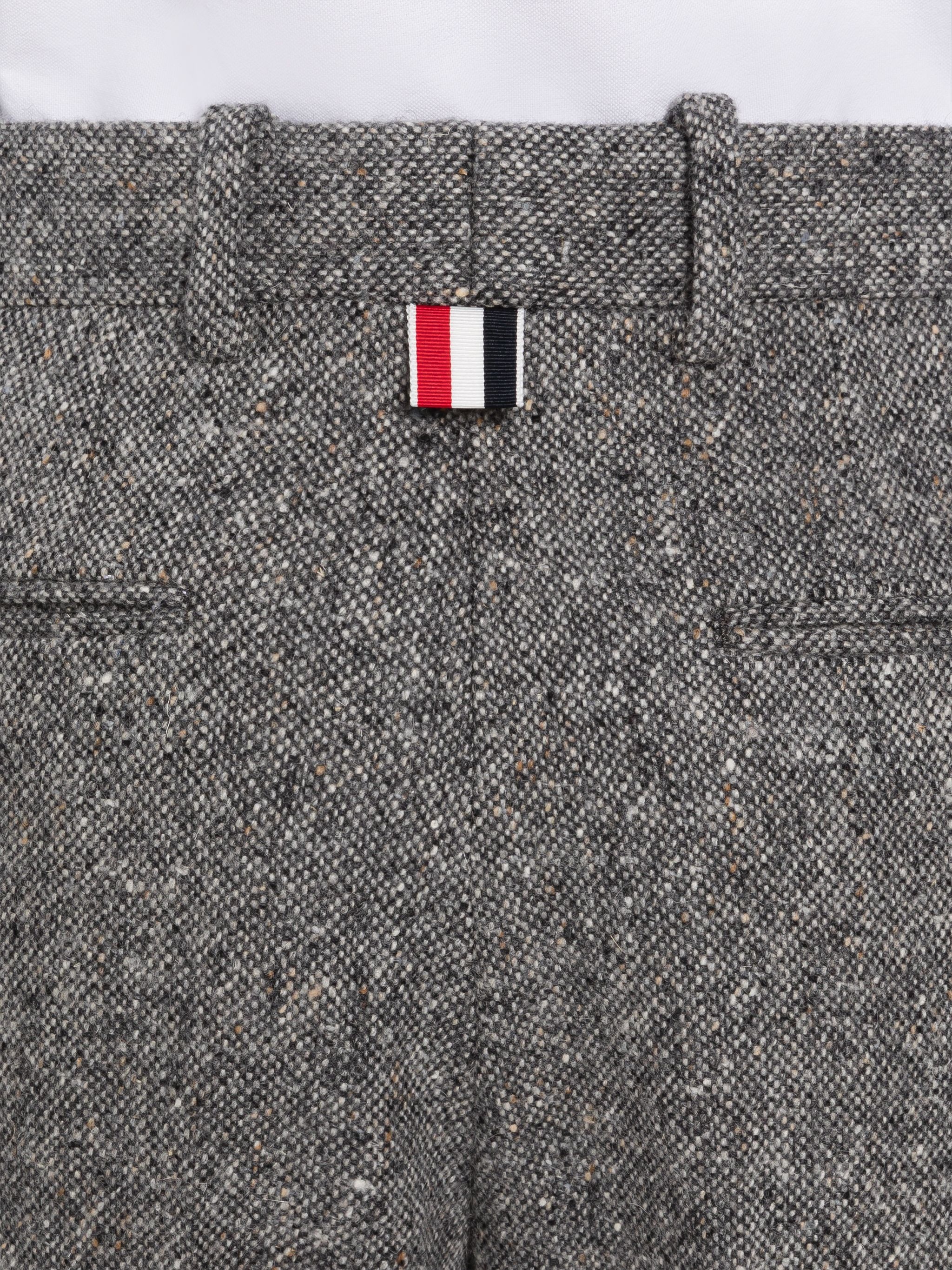 Solid Donegal Wool Sack Trouser - 6