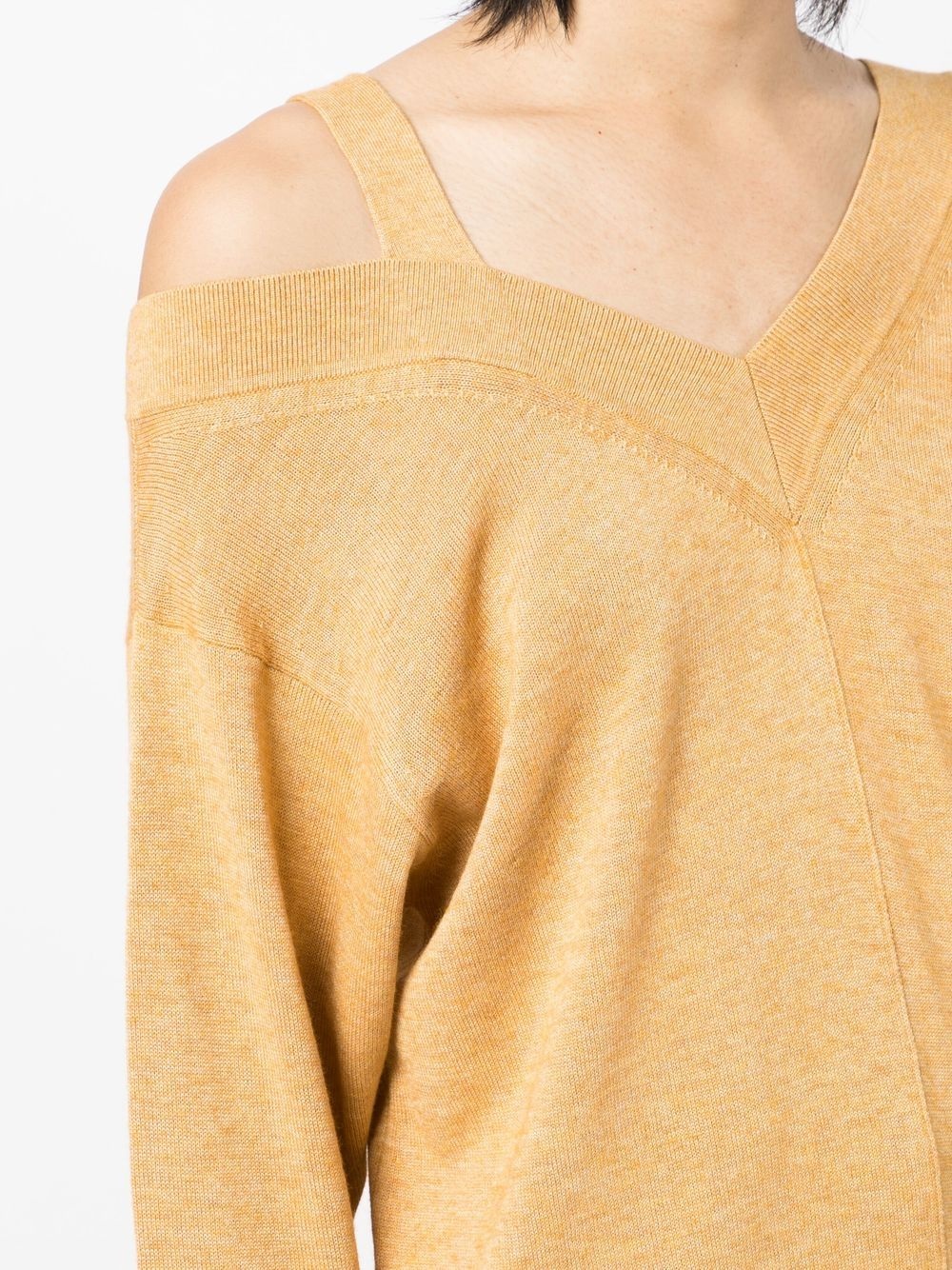 Malo V-neck pullover top - 5