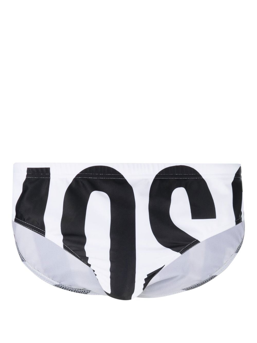 logo-print swimming trunks - 1