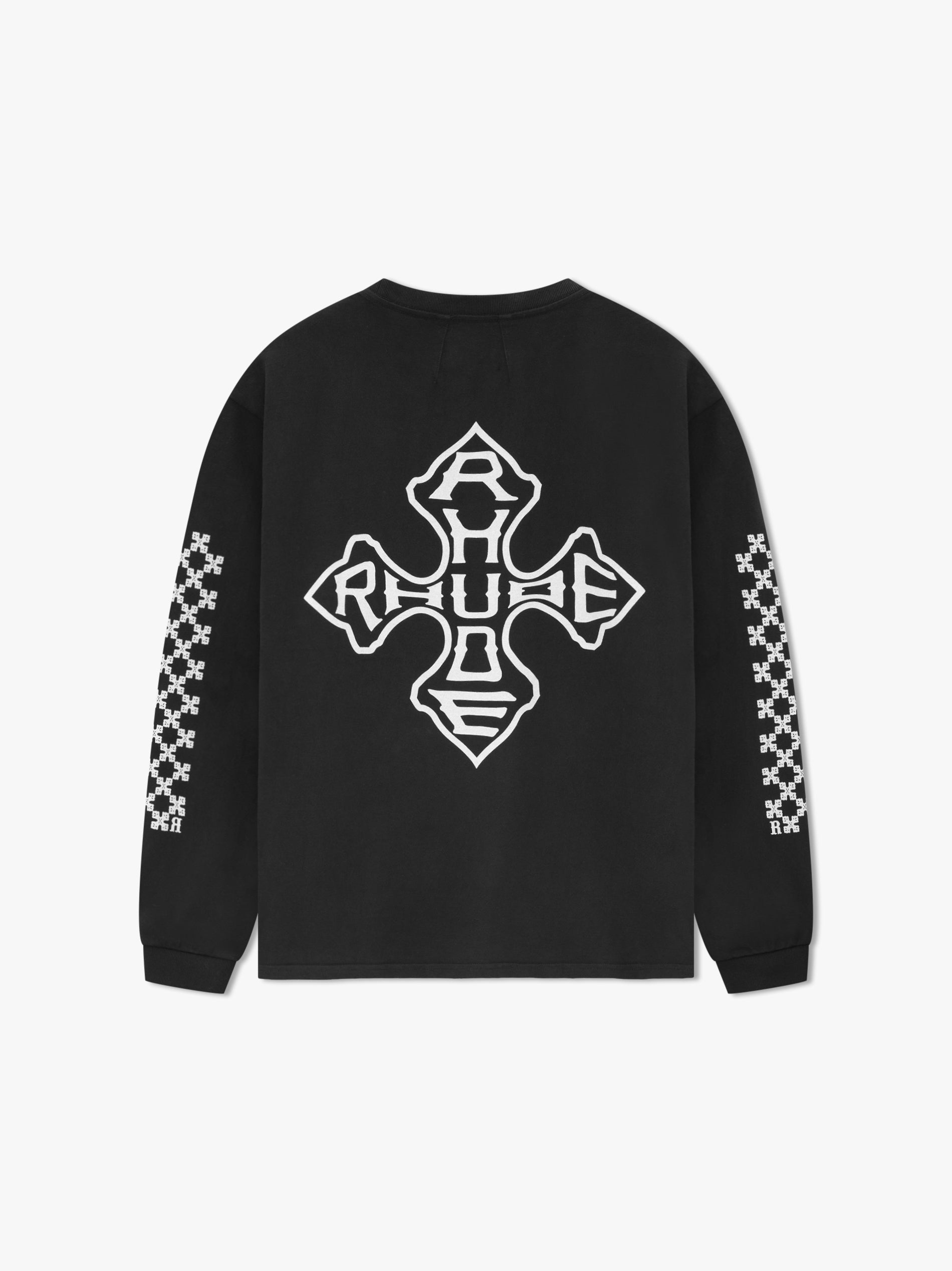 RHUDE CROSS LS TEE - 2