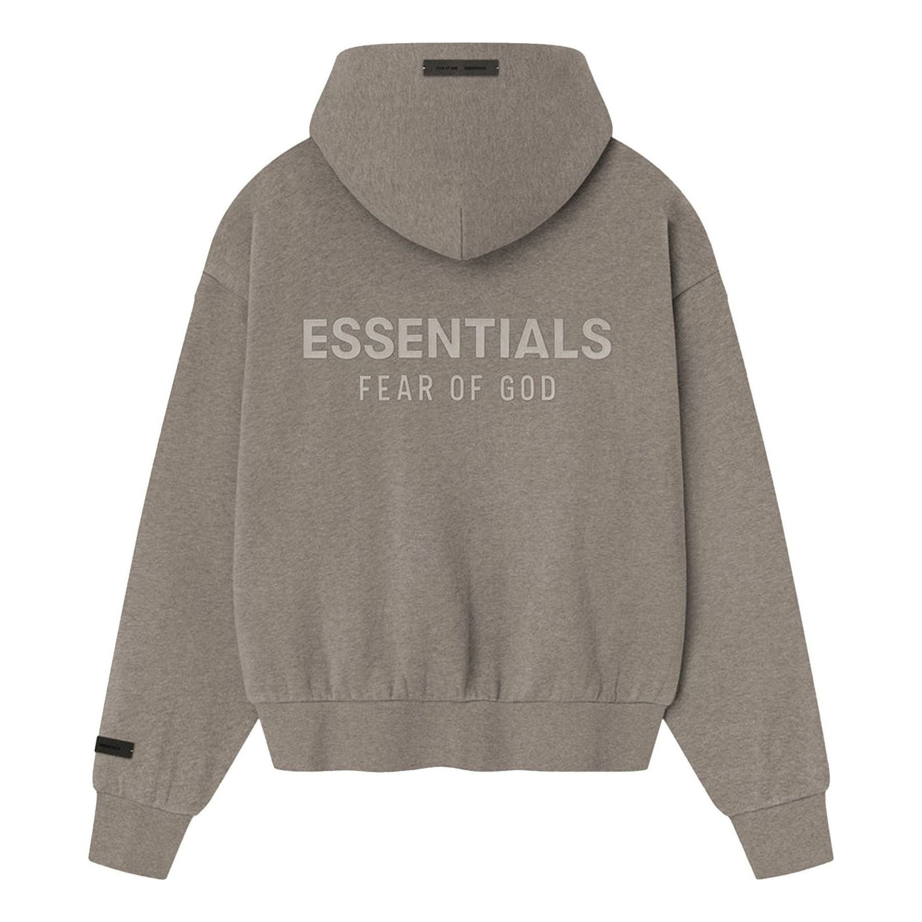 Fear of God Essentials SS25 Classic Fleece Zip-Up Hoodie 'Homestead Heather' 192SP254783F - 2