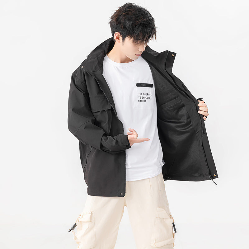 Mizuno Logo Waterproof Jacket 'Black' A2CE3110 - 3