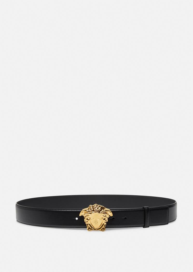 La Medusa Leather Belt 4 cm 1