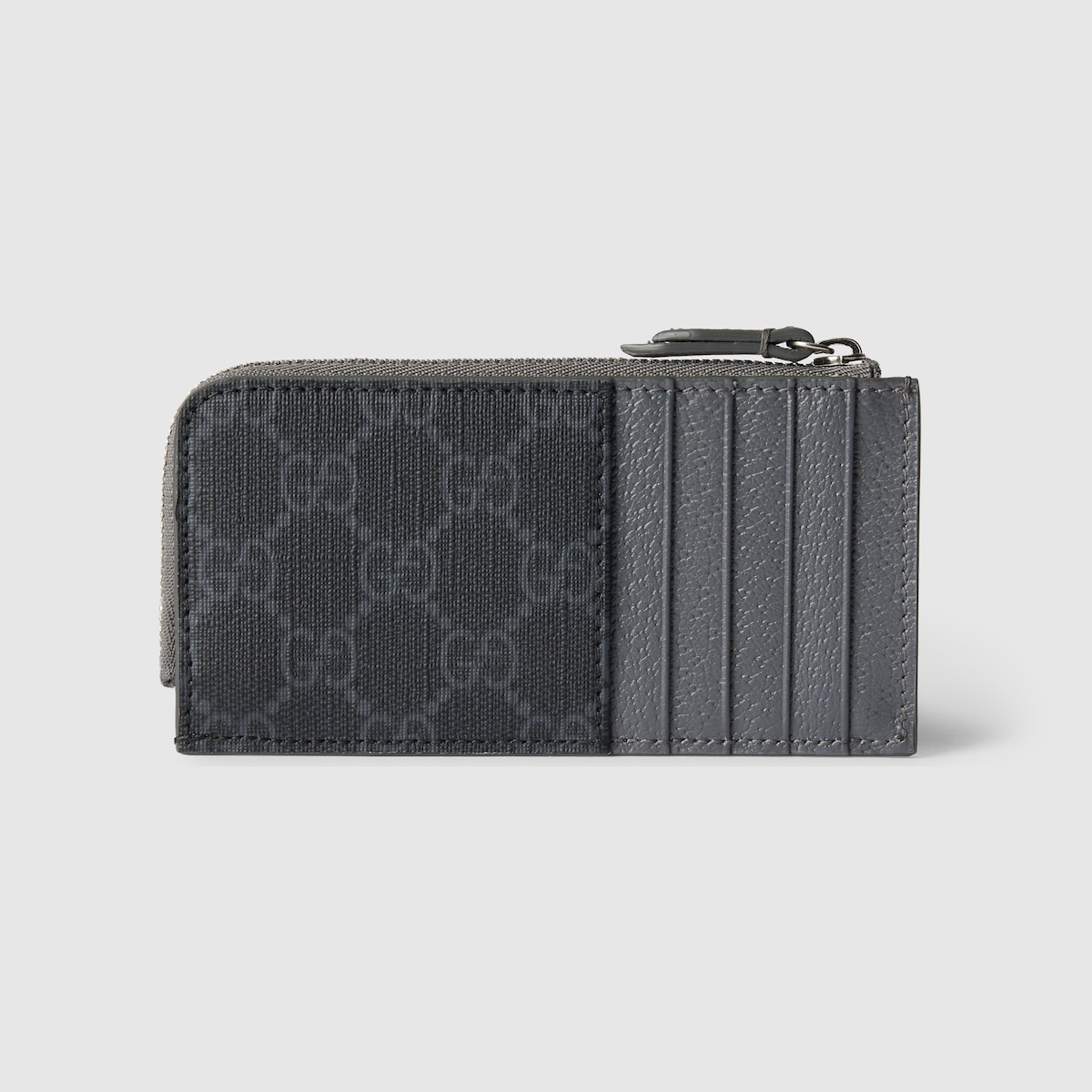 GG zip card case with GG detail - 4