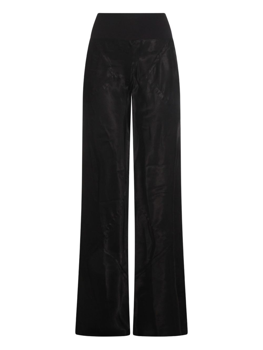 ribbed-waistband trousers - 3