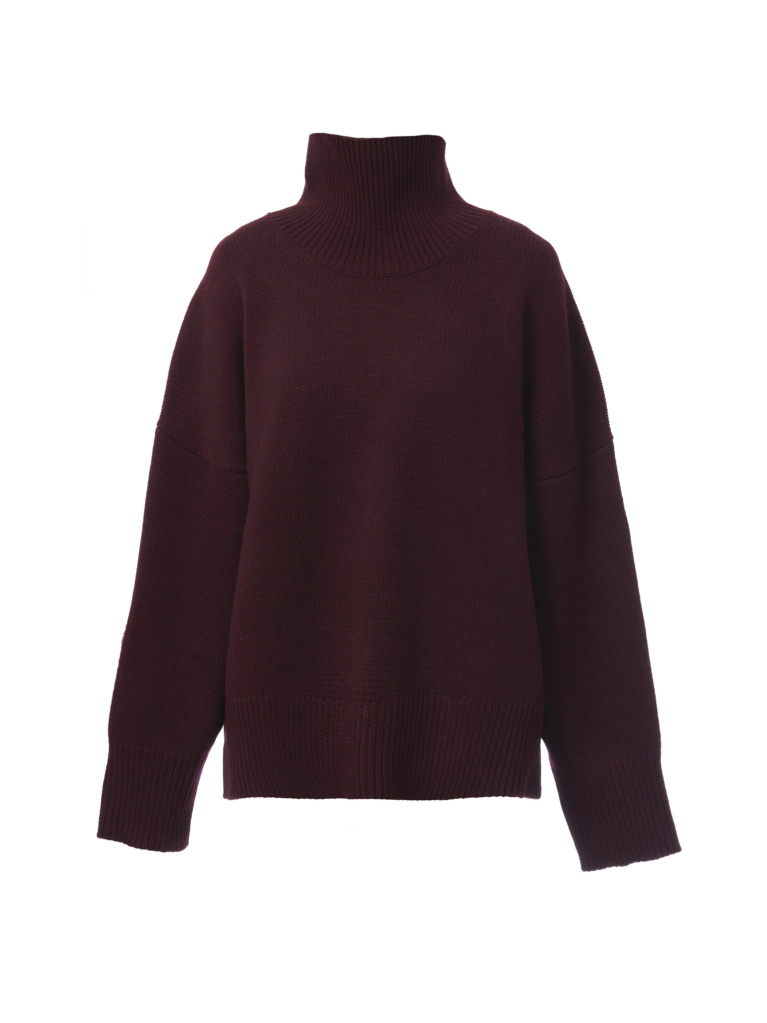 GENEROUS HIGH-NECK SWEATER - 1
