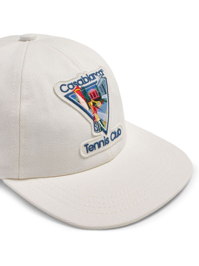 CASABLANCA logo-embroidered organic cotton cap outlook