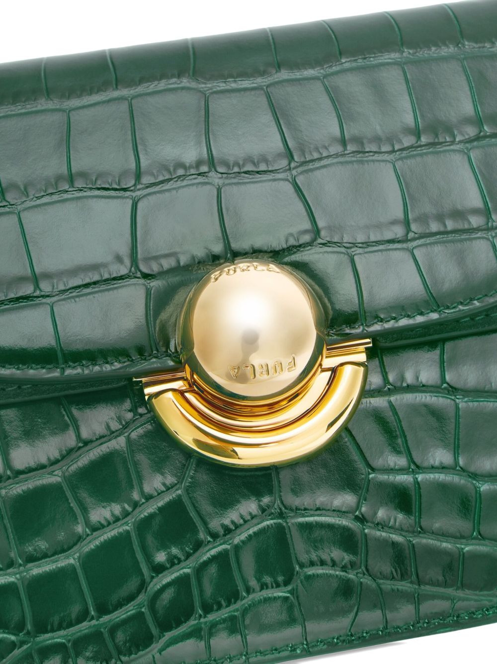 Sfera crocodile-effect cross body bag - 4