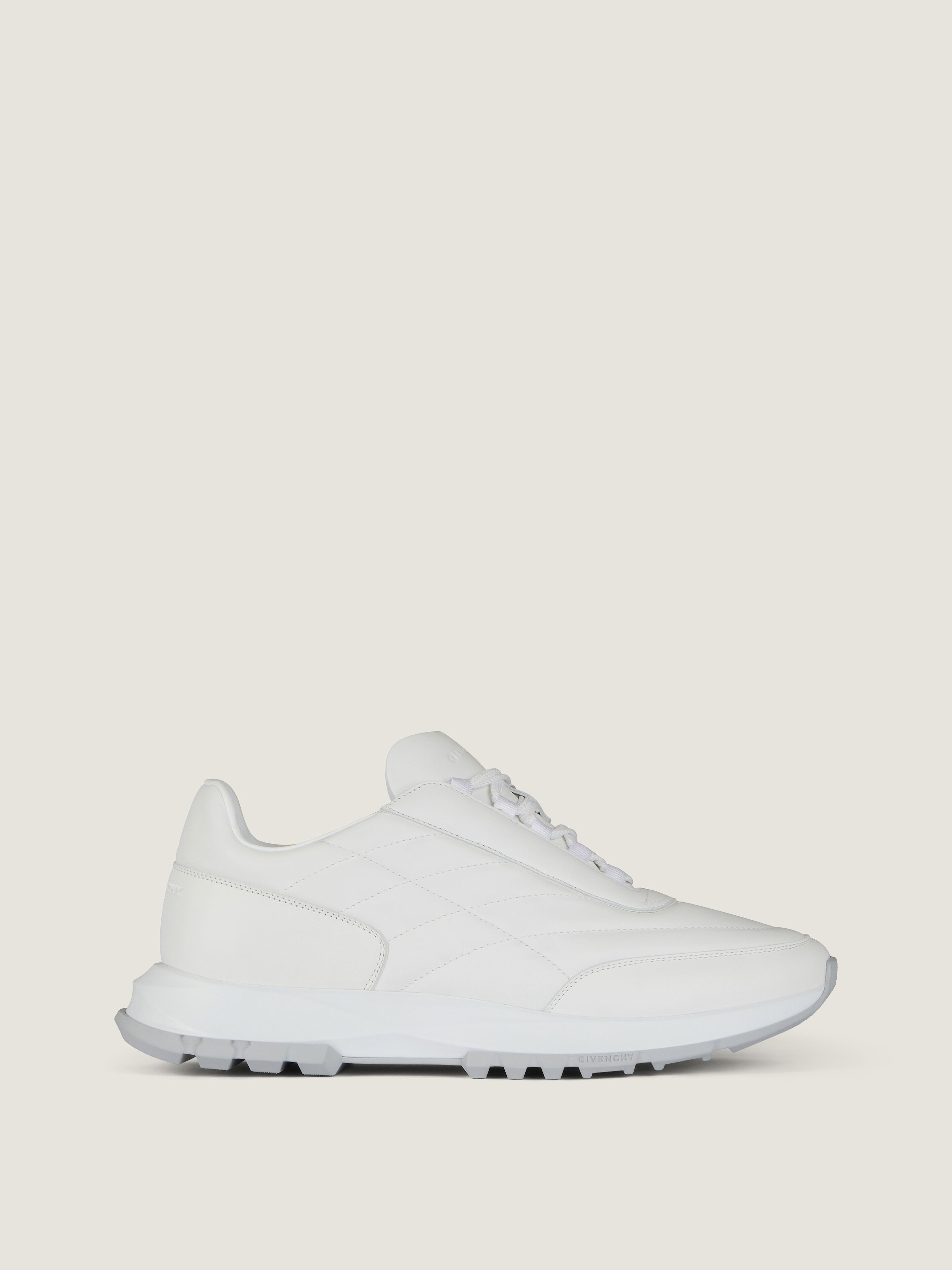 TRAINERS SNEAKERS IN SHINY PADDED LEATHER - 3