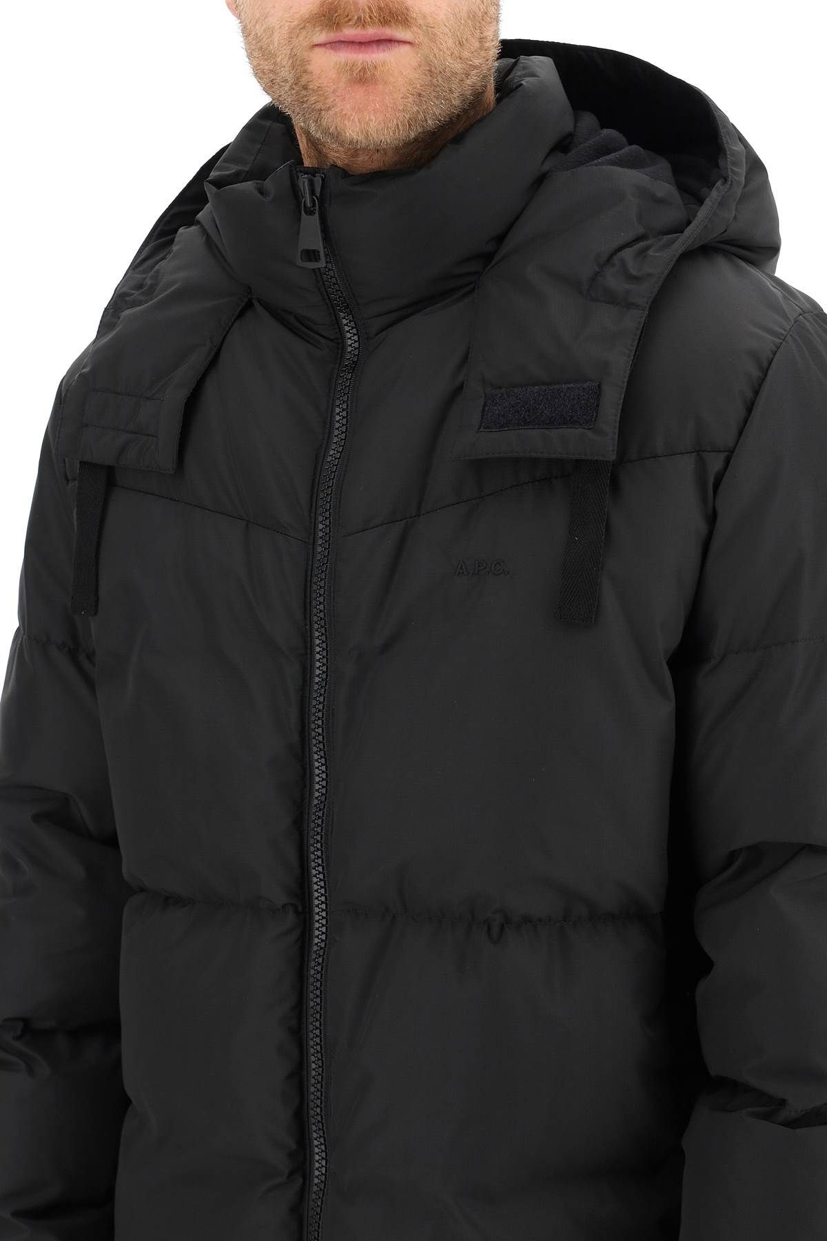 JEREMY LONG RIPSTOP DOWN JACKET - 5