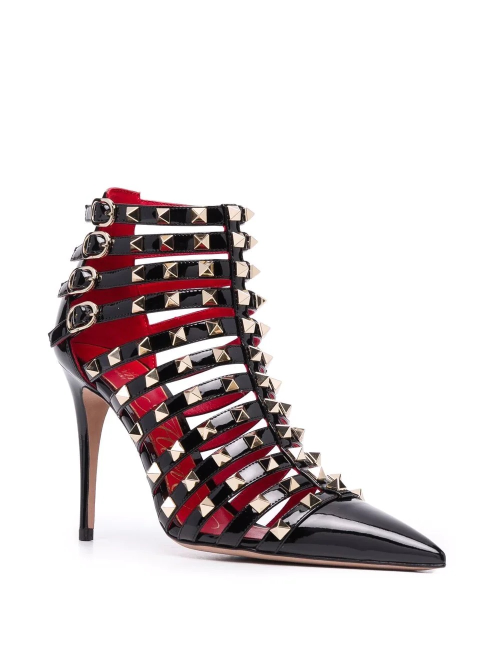 Rockstud Caged sandals - 2