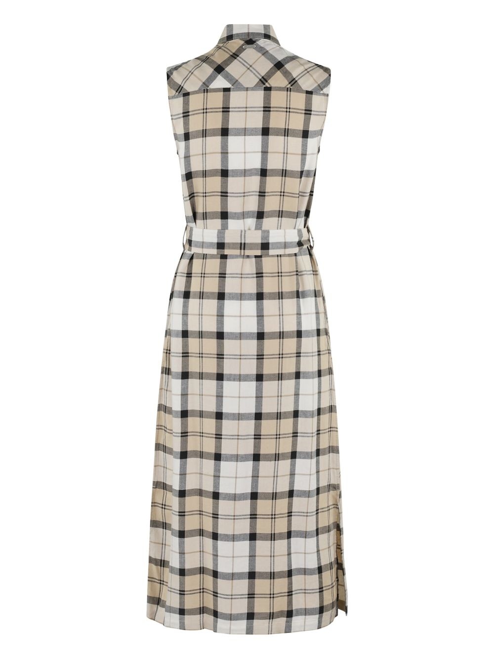 checked shirt dress - 2