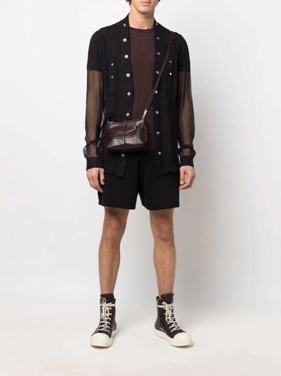 Rick Owens drawstring-waist track shorts outlook