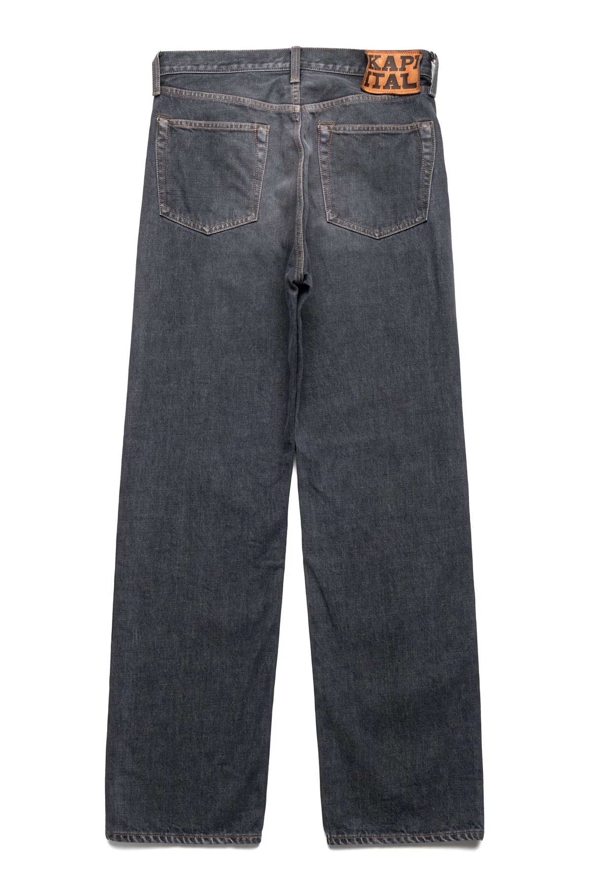 14oz BLKxBLK Denim 5P MONKEY TH (ZIP Ver.) - Faded - 1