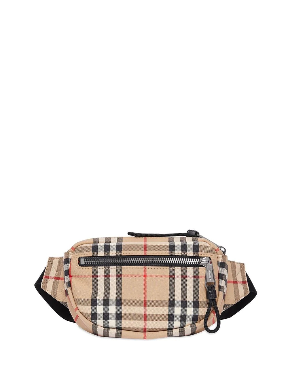 mini check bum bag - 1