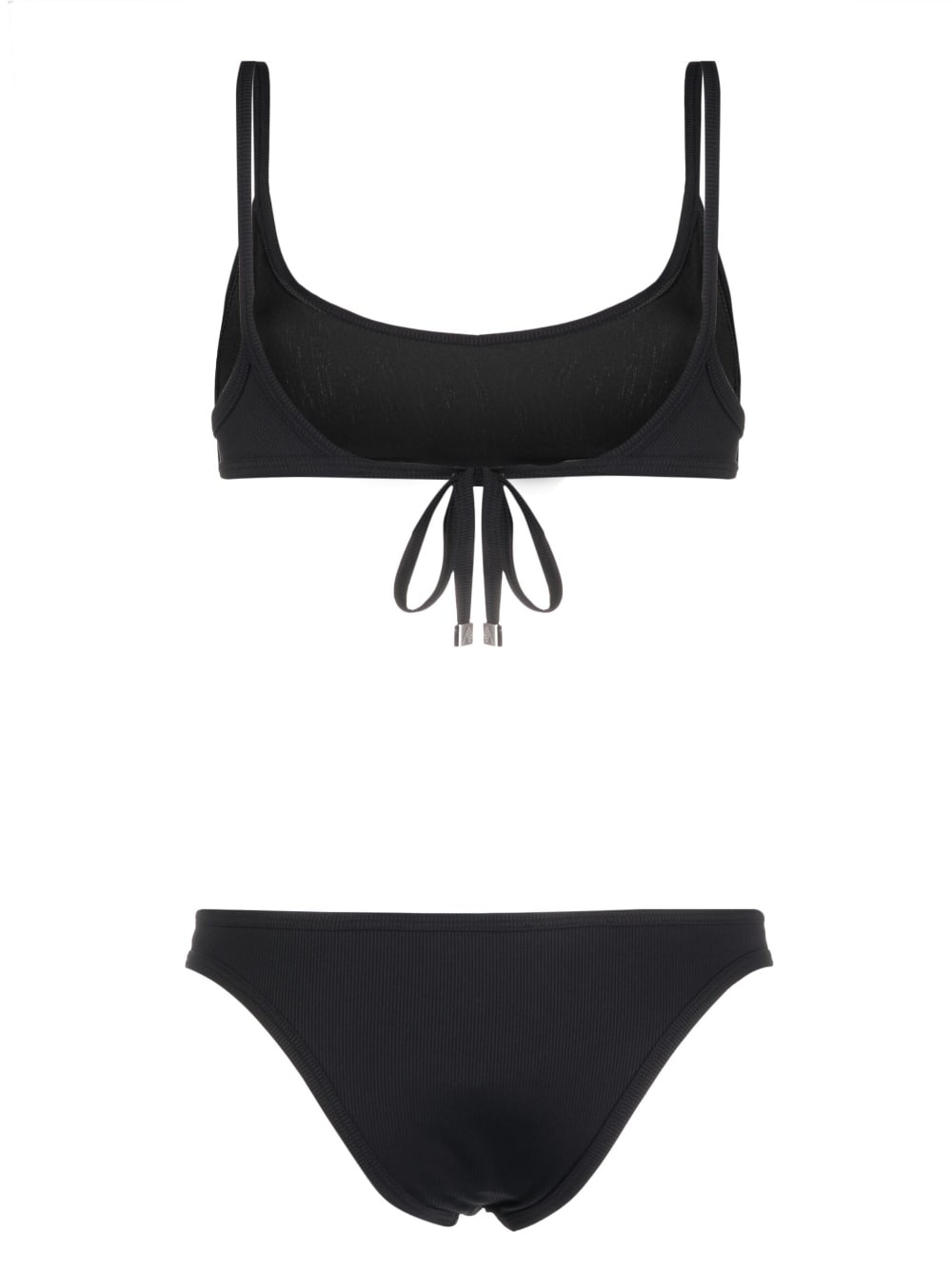 fine-ribbed bikini set - 2