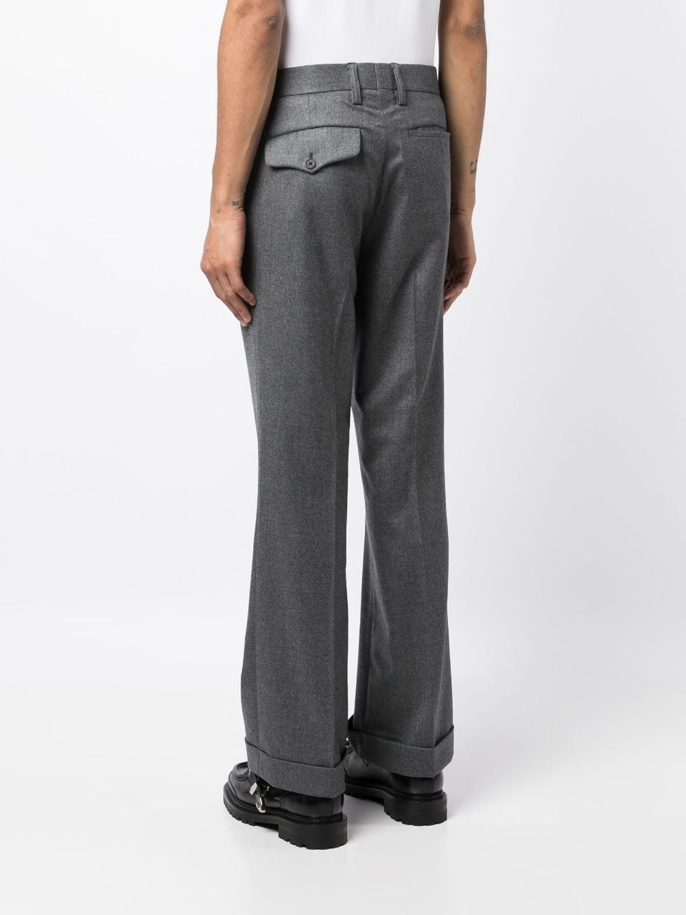 tailored cuffed trousers - 8