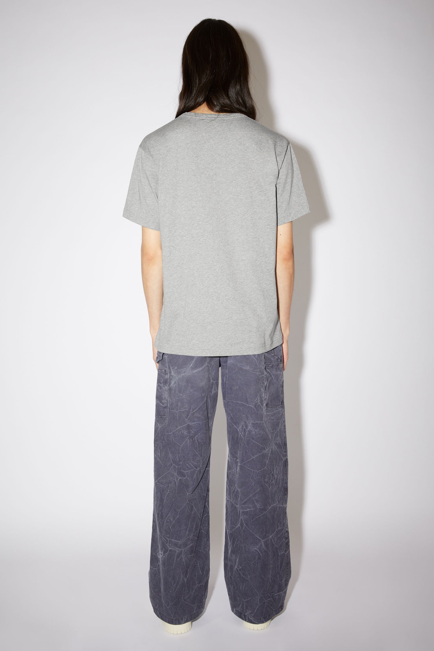 Lightweight t-shirt - Light Grey Melange - 3