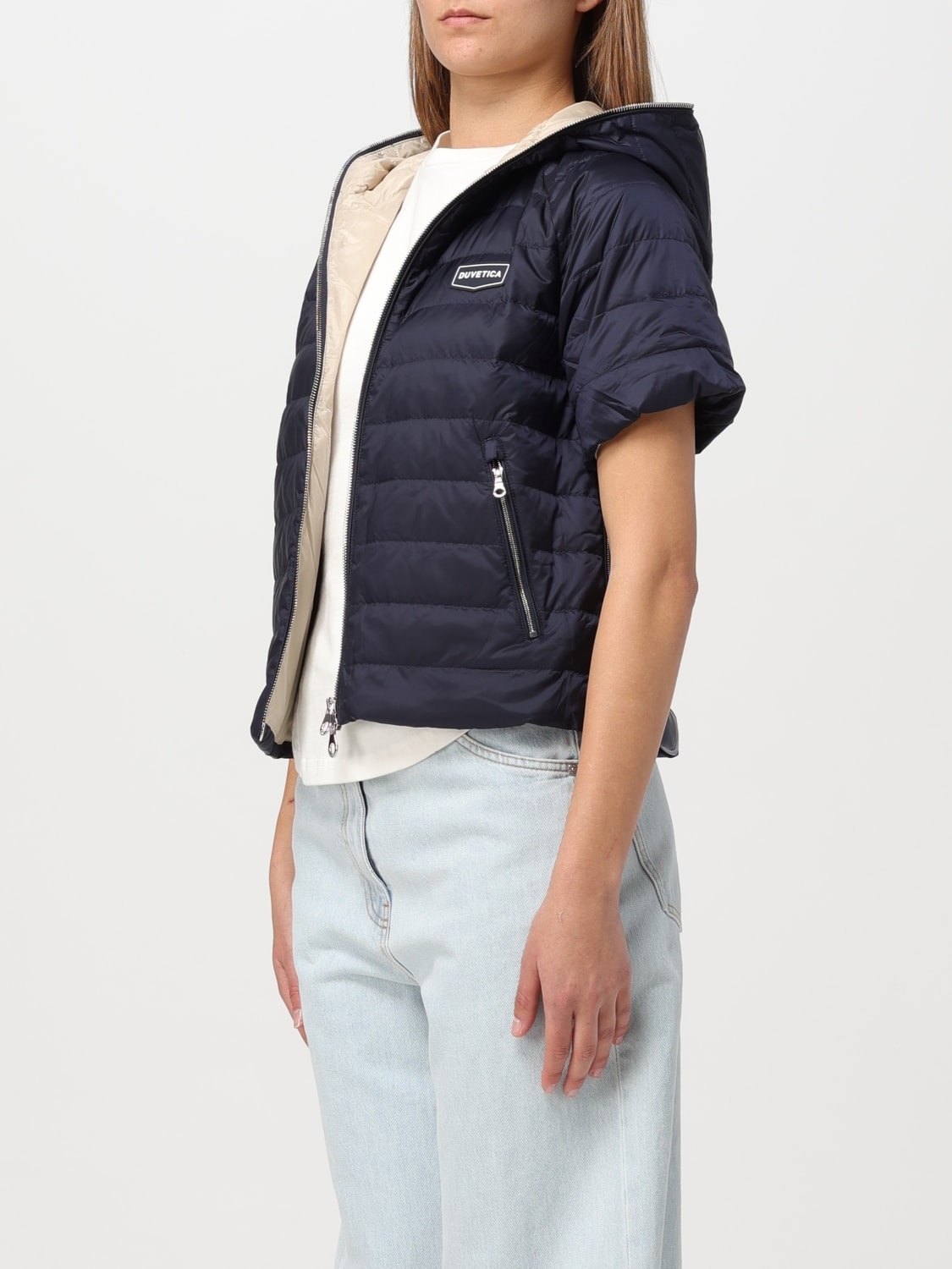 Duvetica■ Toryana CREAM DUVETICA Coat woman Duvetica | giglio | REVERSIBLE