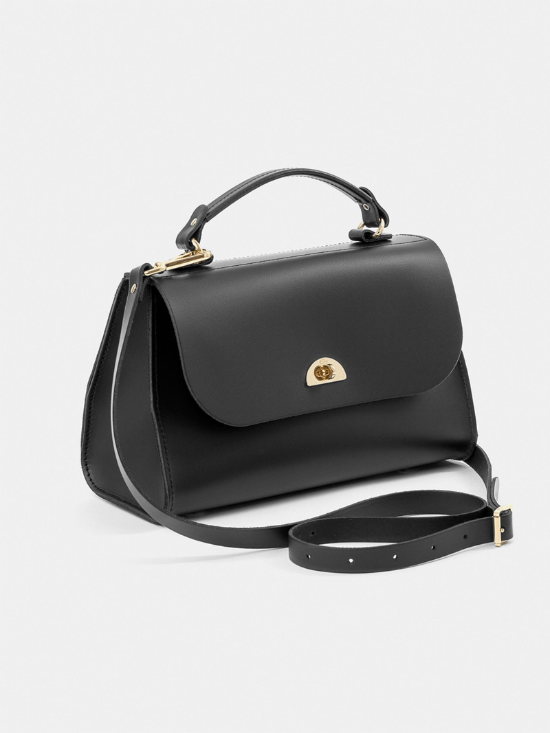 Cambridge Satchel The Daisy - Black outlook