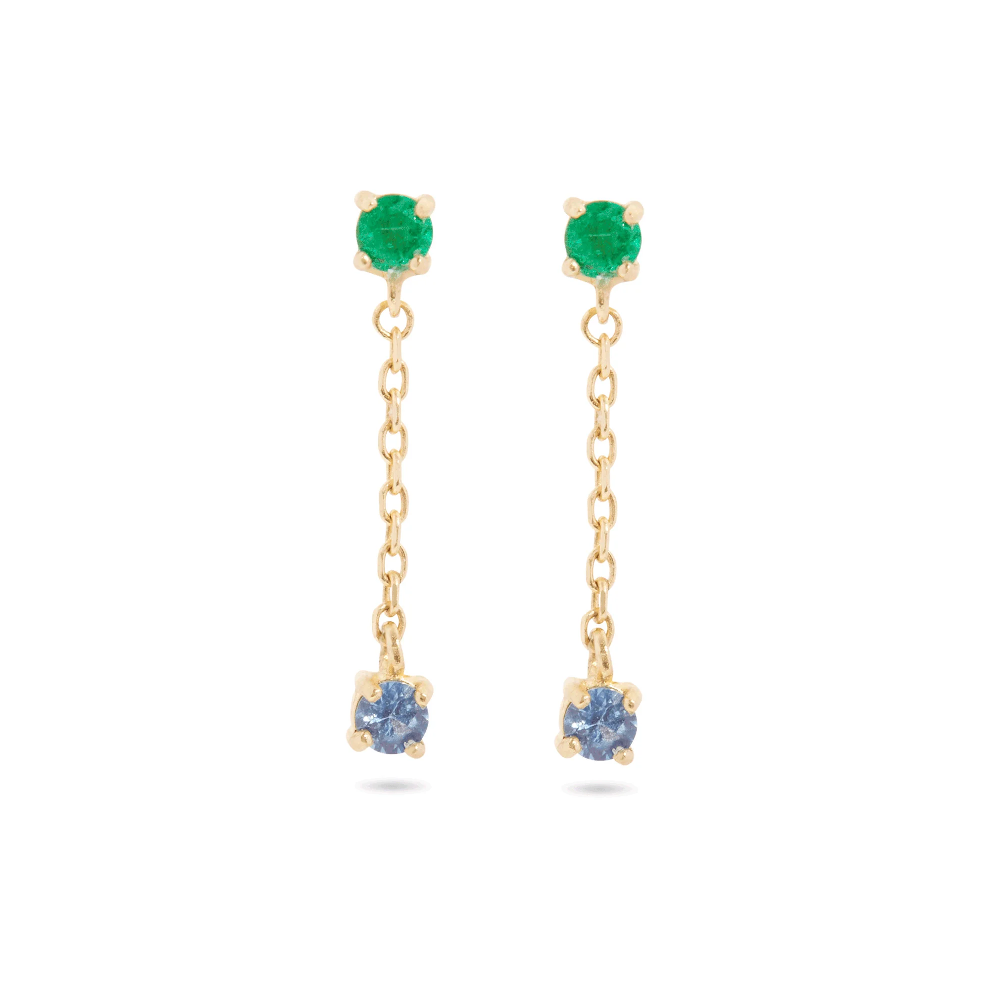 Wild Blueberry Drop Earrings - 1