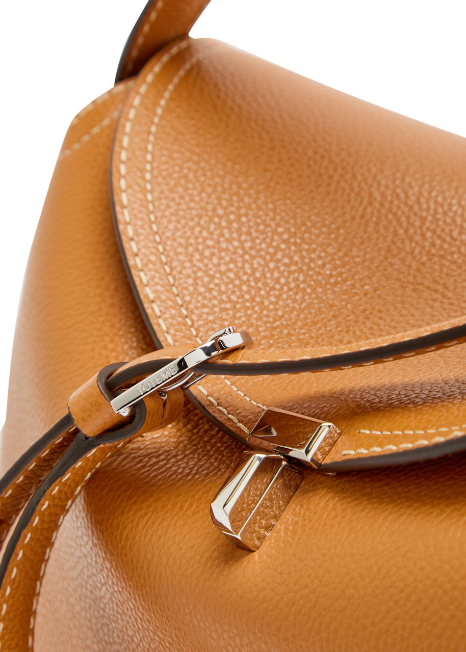 Toteme T-lock Grained Leather top Handle bag - 3