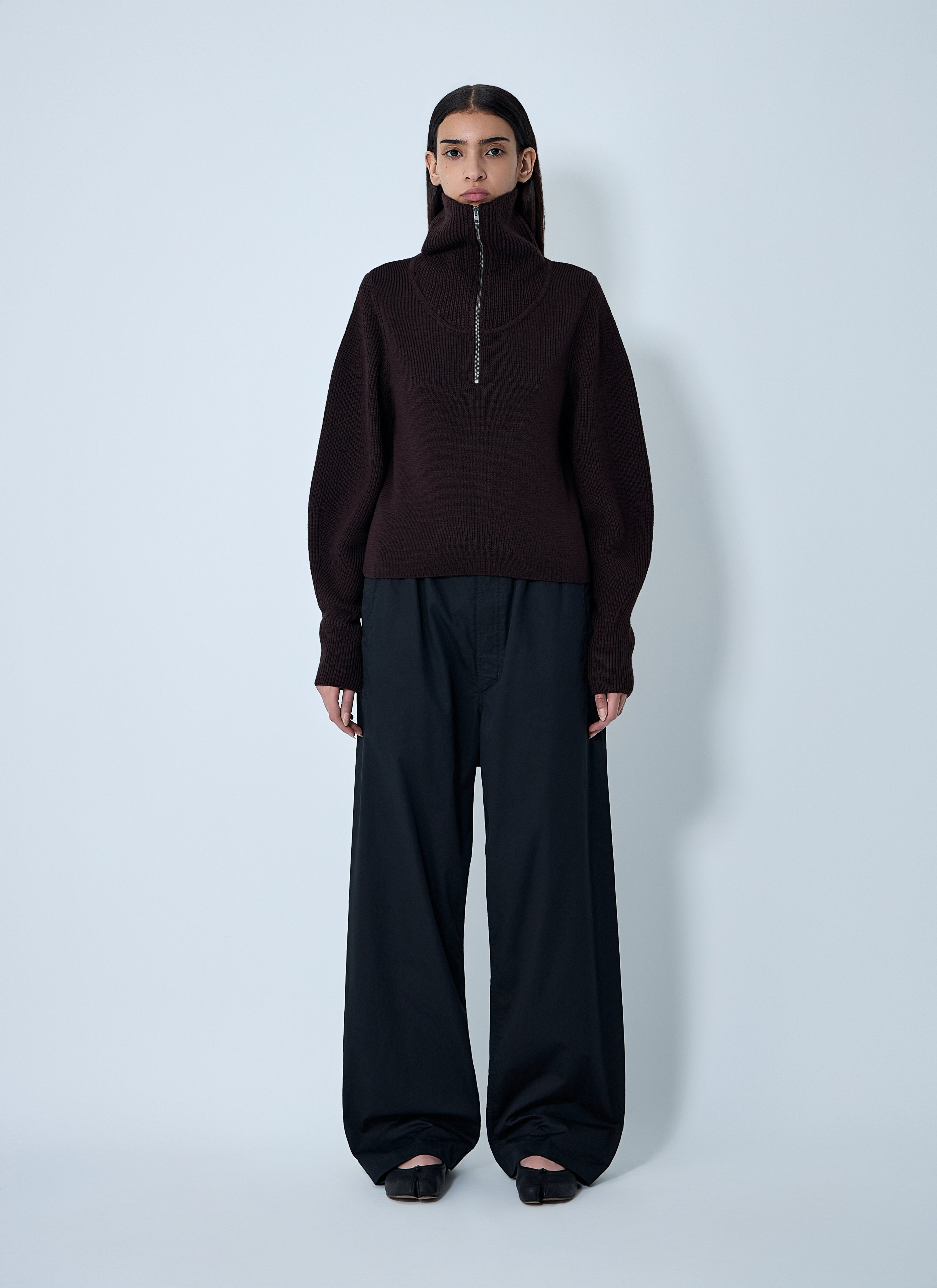 Lemaire Women Zip-Up Sweateshirt - 2