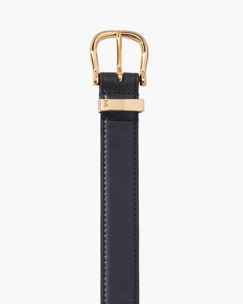NILI LOTAN LOUISE BELT - FLAT CALFSKIN outlook